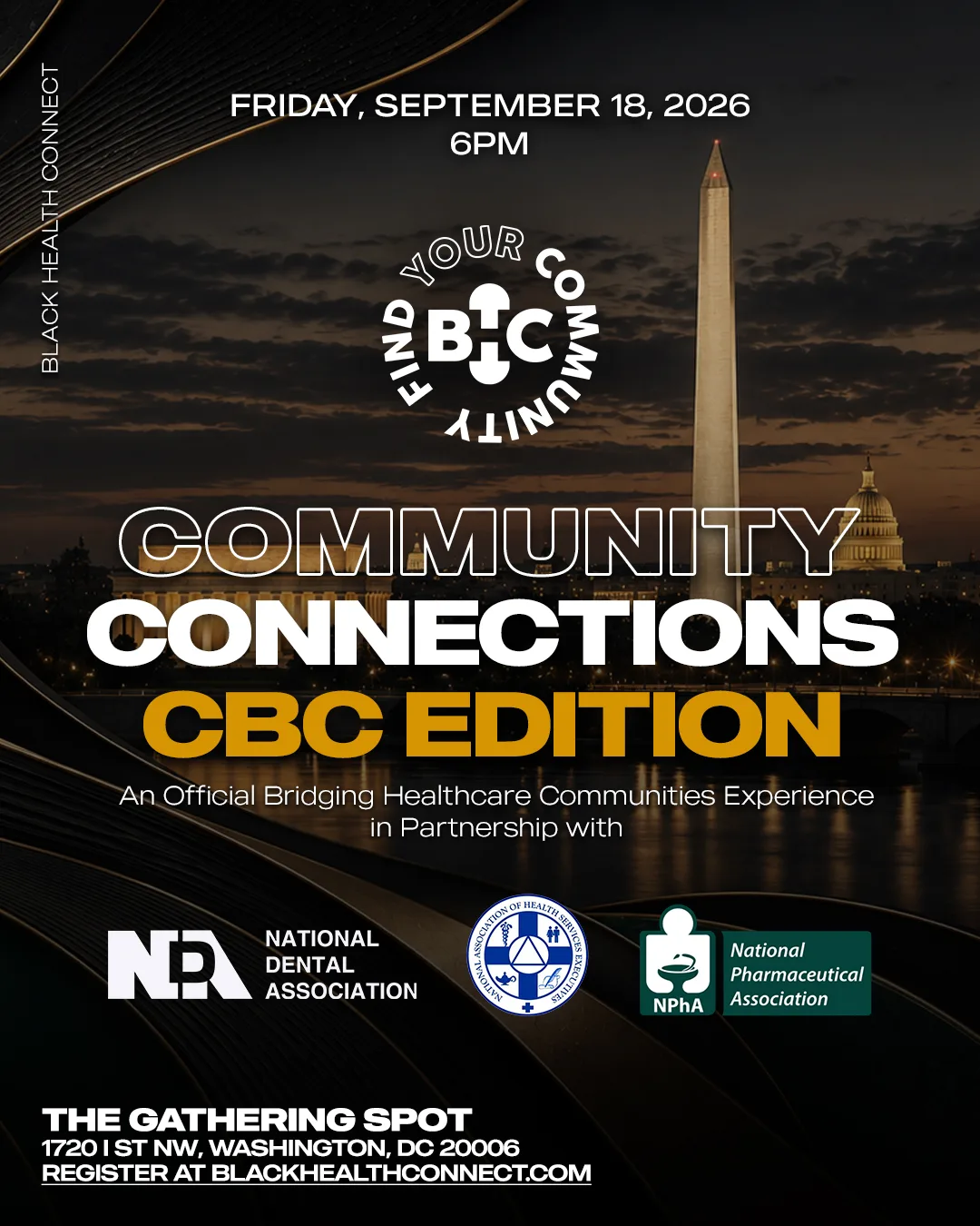 BHC Community Connect: CBC Edition flyer