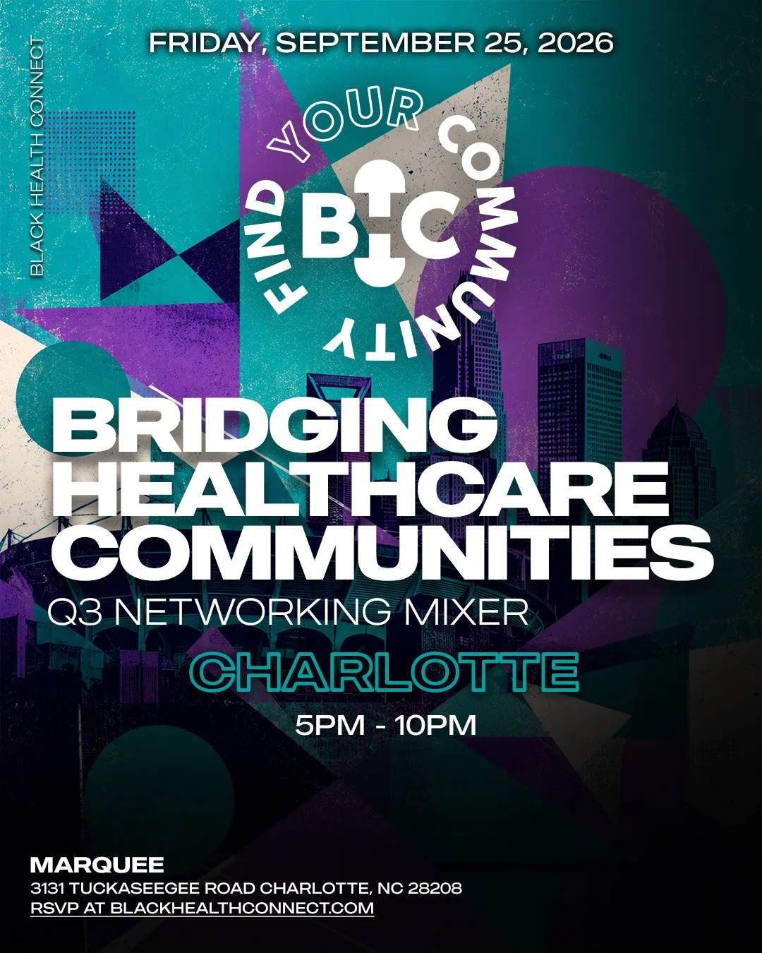 CHARLOTTE Q3 Mixer flyer