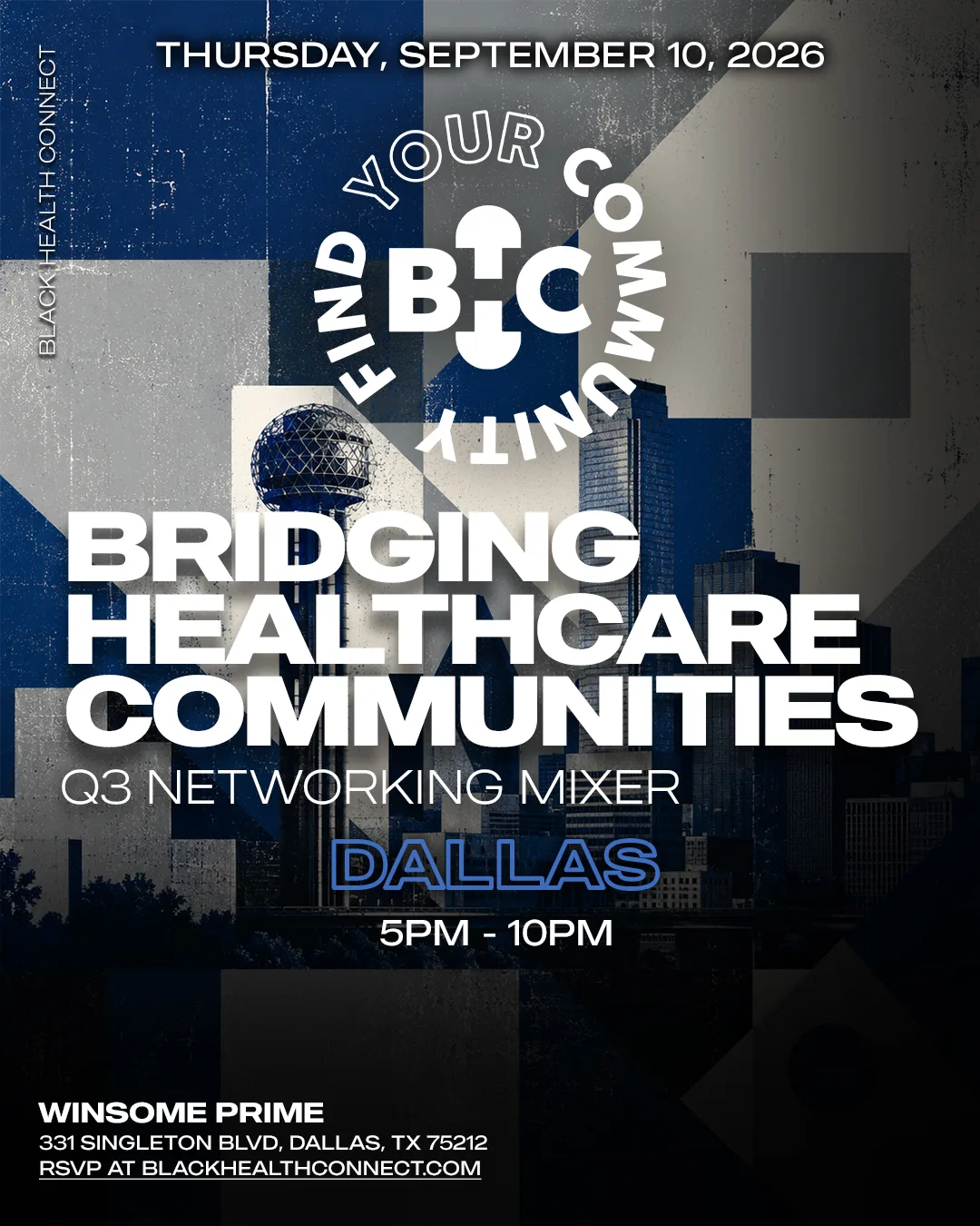 DALLAS - Q3 Mixer flyer