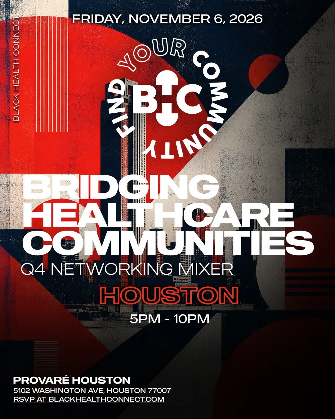 HOUSTON Q4 Mixer flyer