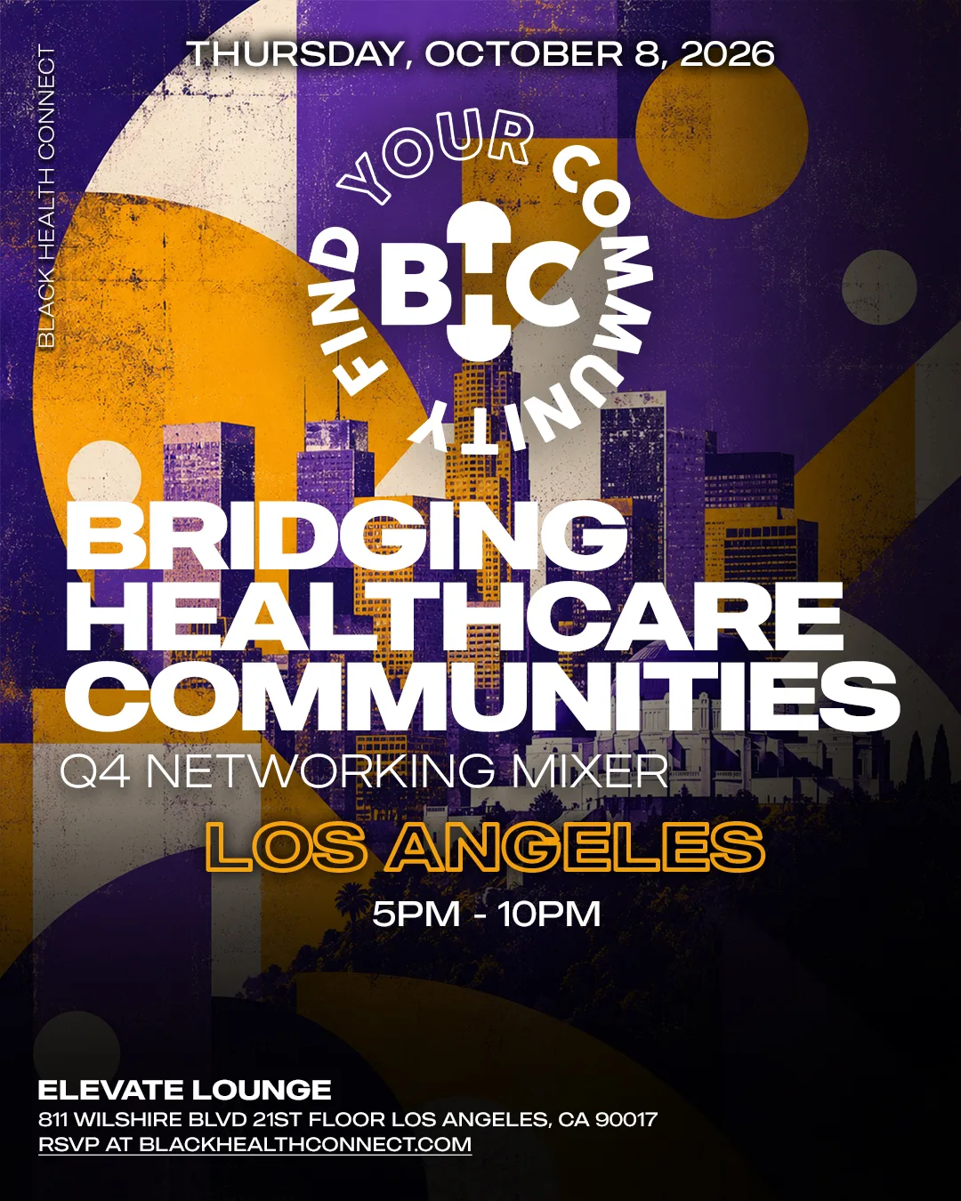 LA Q4 Mixer flyer